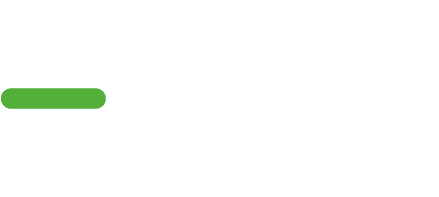 HMK Asansör Logo Outline